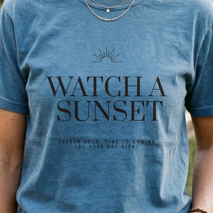 End Your Day Right Cotton T-Shirt