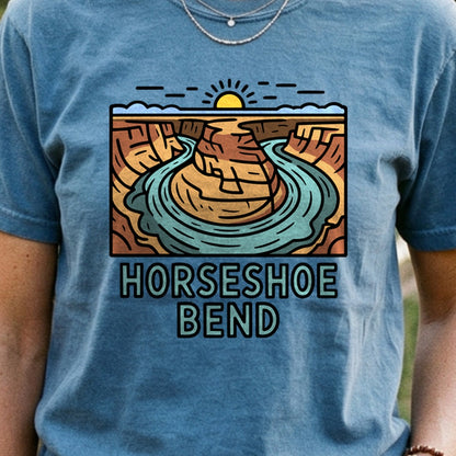Horseshoe Bend Glen Canyon Cotton T-Shirt