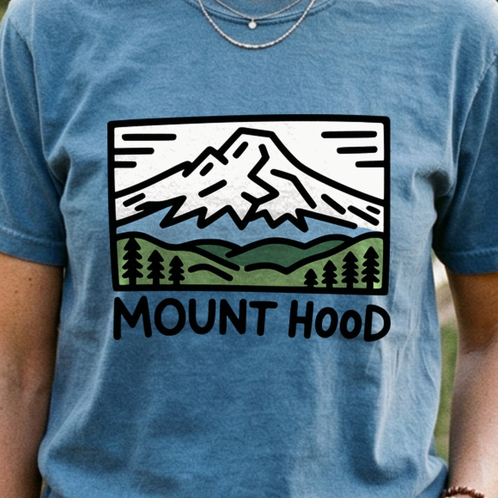 Mount Hood Cotton T-Shirt