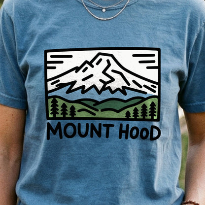 Mount Hood Cotton T-Shirt