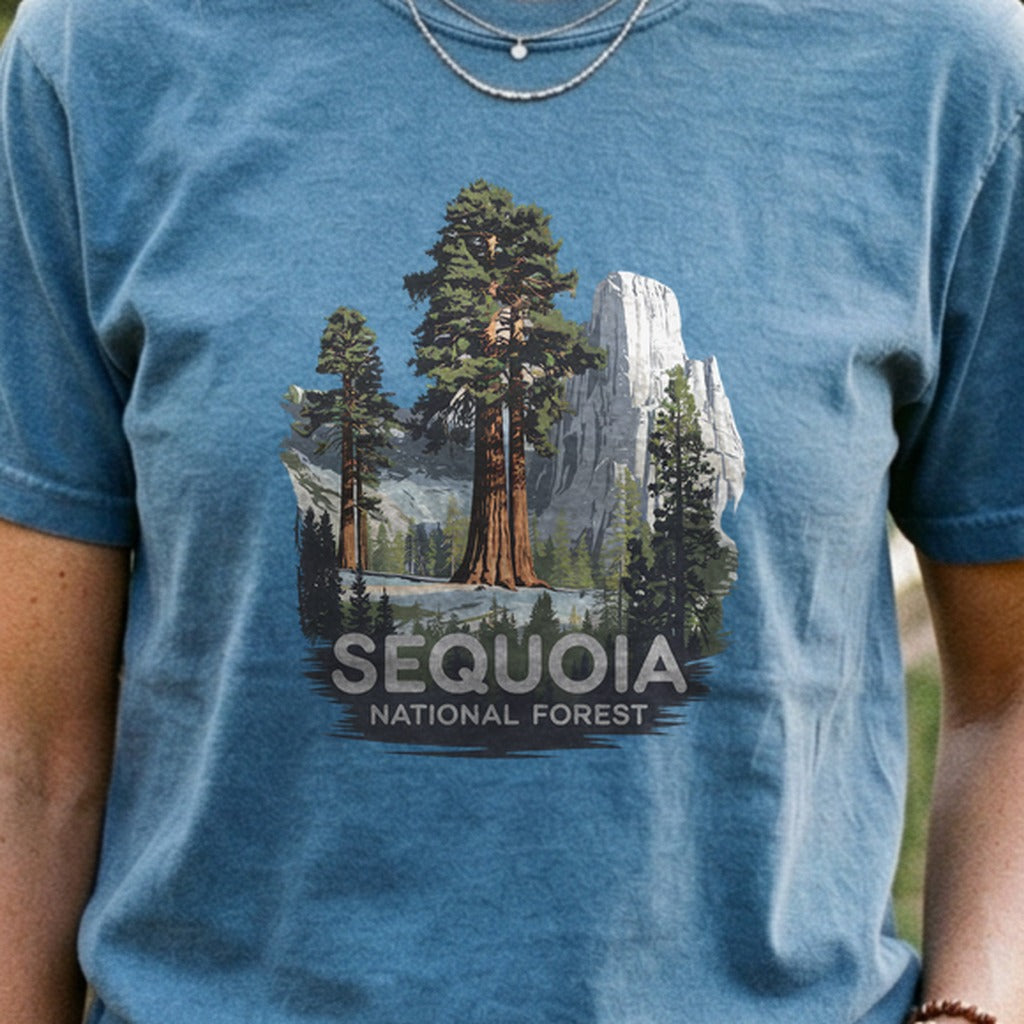 Sequoia National Forest Cotton T-Shirt