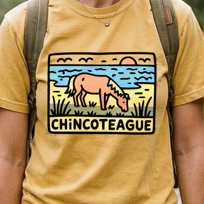 Chincoteague National Wildlife Refuge Cotton T-Shirt