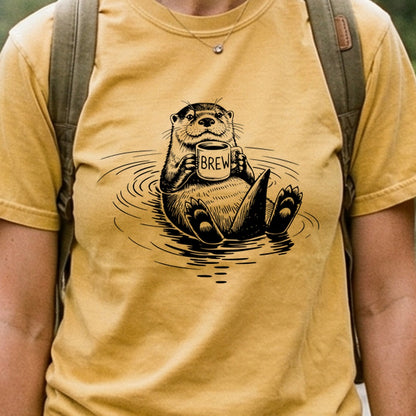 The Hoptimist Otter Cotton T-Shirt