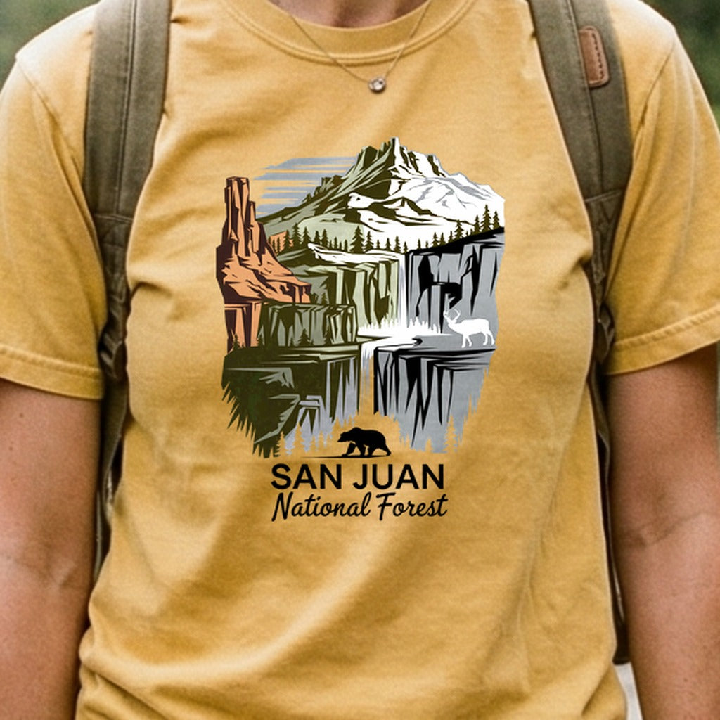 San Juan National Forest Cotton T-Shirt