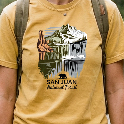 San Juan National Forest Cotton T-Shirt