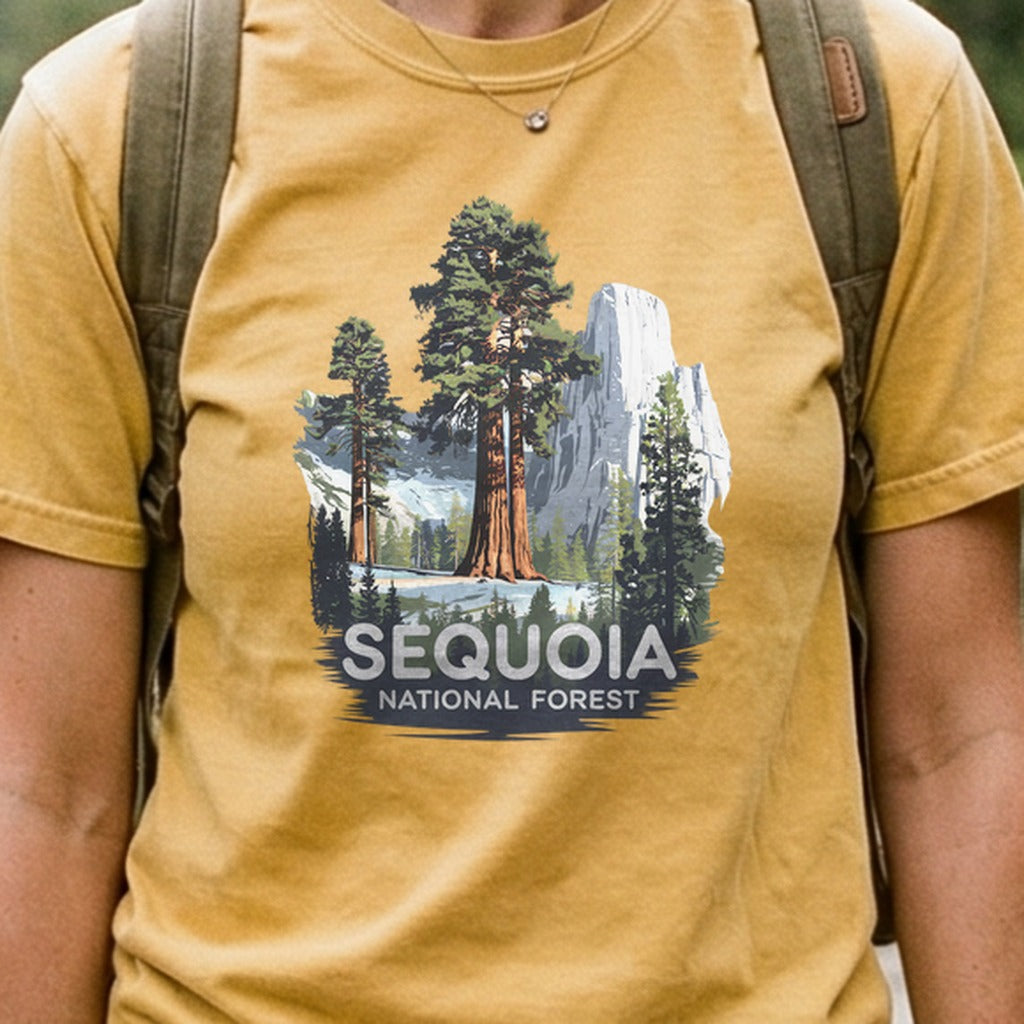 Sequoia National Forest Cotton T-Shirt