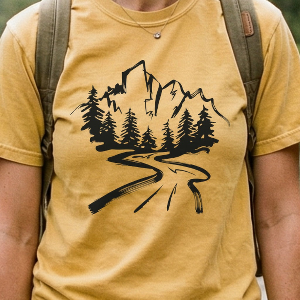 Mountain Bound Cotton T-Shirt