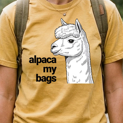 Alpaca My Bags Cotton T-Shirt