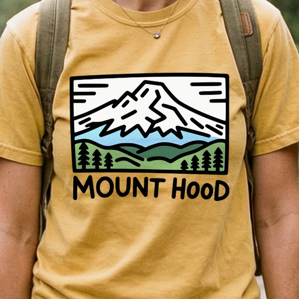 Mount Hood Cotton T-Shirt