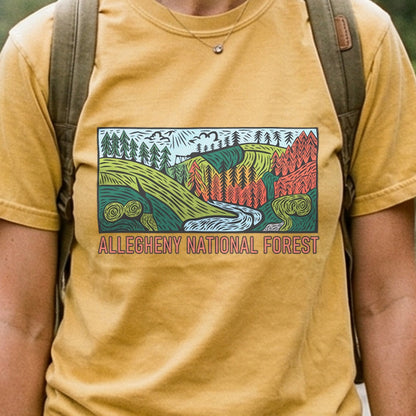 Allegheny National Forest Cotton T-Shirt