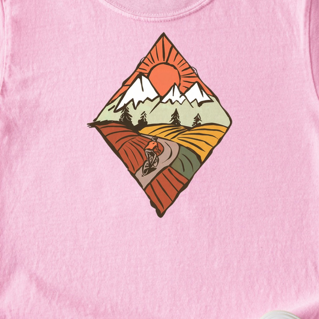 Pedal to the Peaks Kids Cotton T-Shirt