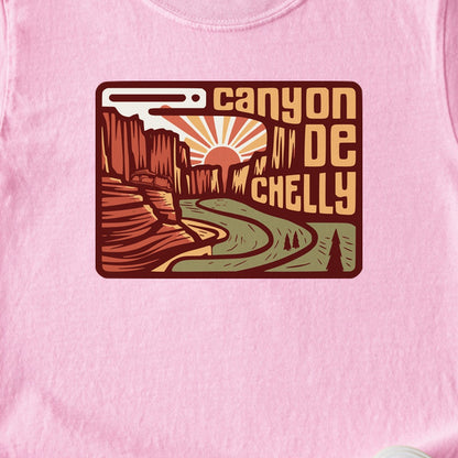 Canyon de Chelly National Monument Kids Cotton T-Shirt