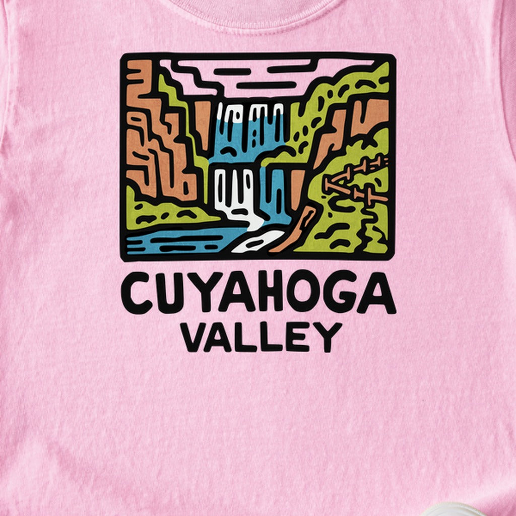 Cuyahoga Valley National Park Kids Cotton T-Shirt
