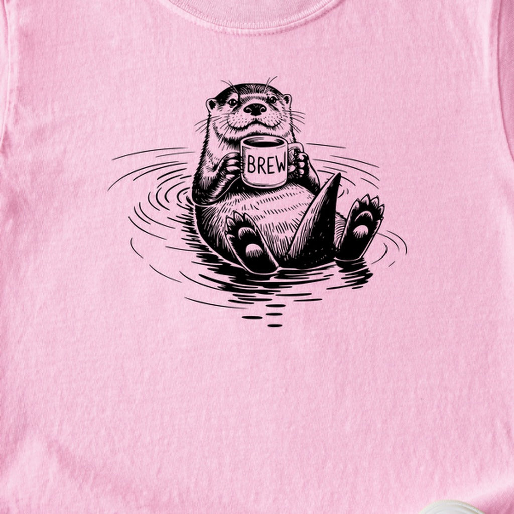 The Hoptimist Otter Kids Cotton T-Shirt