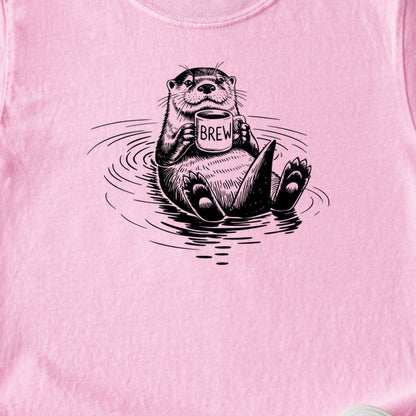 The Hoptimist Otter Kids Cotton T-Shirt