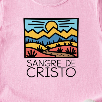 Sangre De Cristo Mountains Kids Cotton T-Shirt
