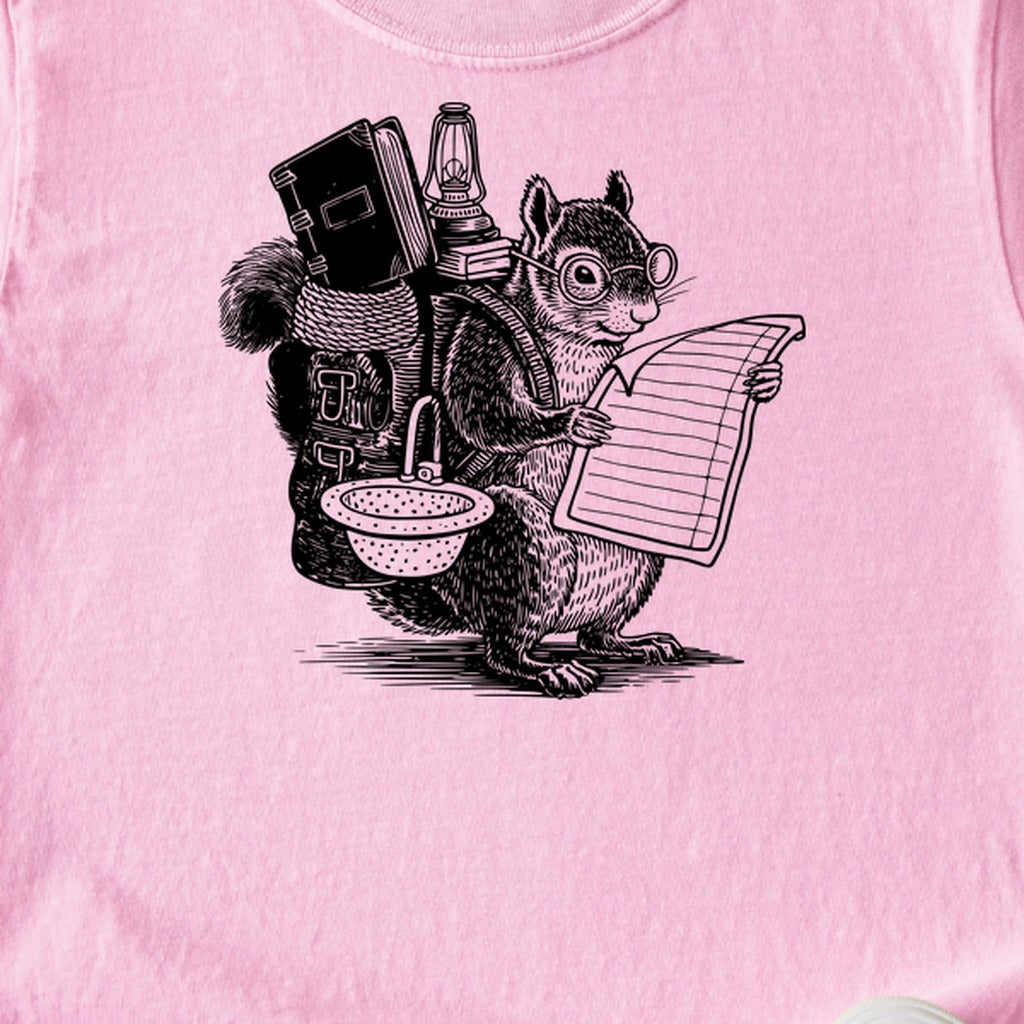 The Packademic Squirrel Kids Cotton T-Shirt