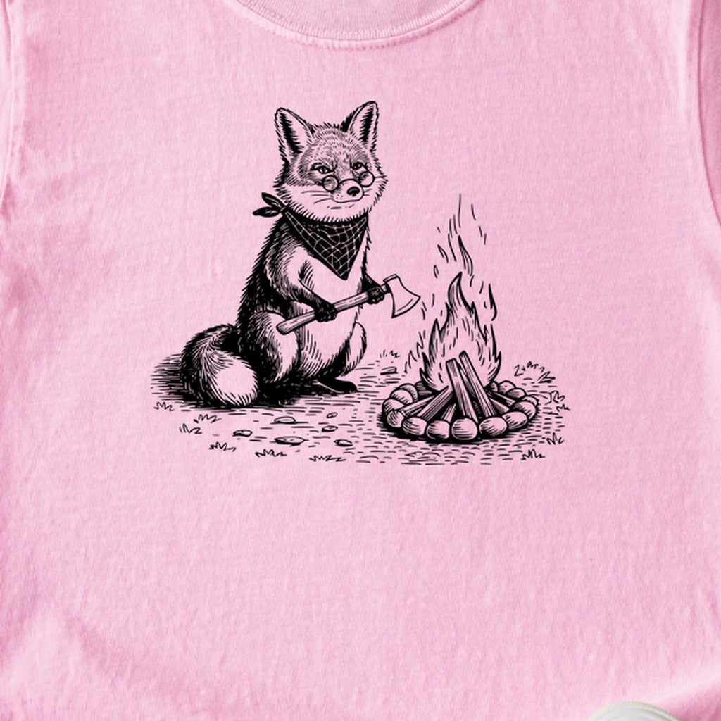 The Pyrofessor Fox Kids Cotton T-Shirt