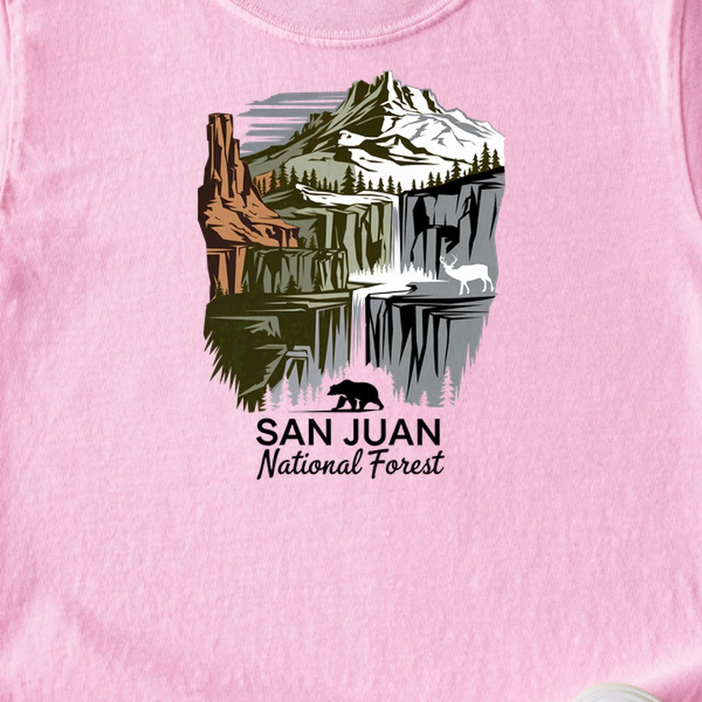 San Juan National Forest Kids Cotton T-Shirt