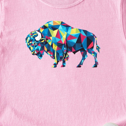 Buffalo Mosaic Kids Cotton T-Shirt
