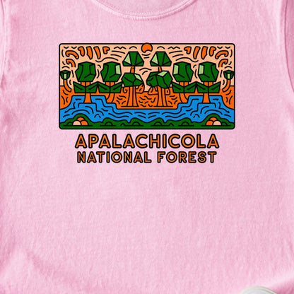 Apalachicola National Forest Kids Cotton T-Shirt