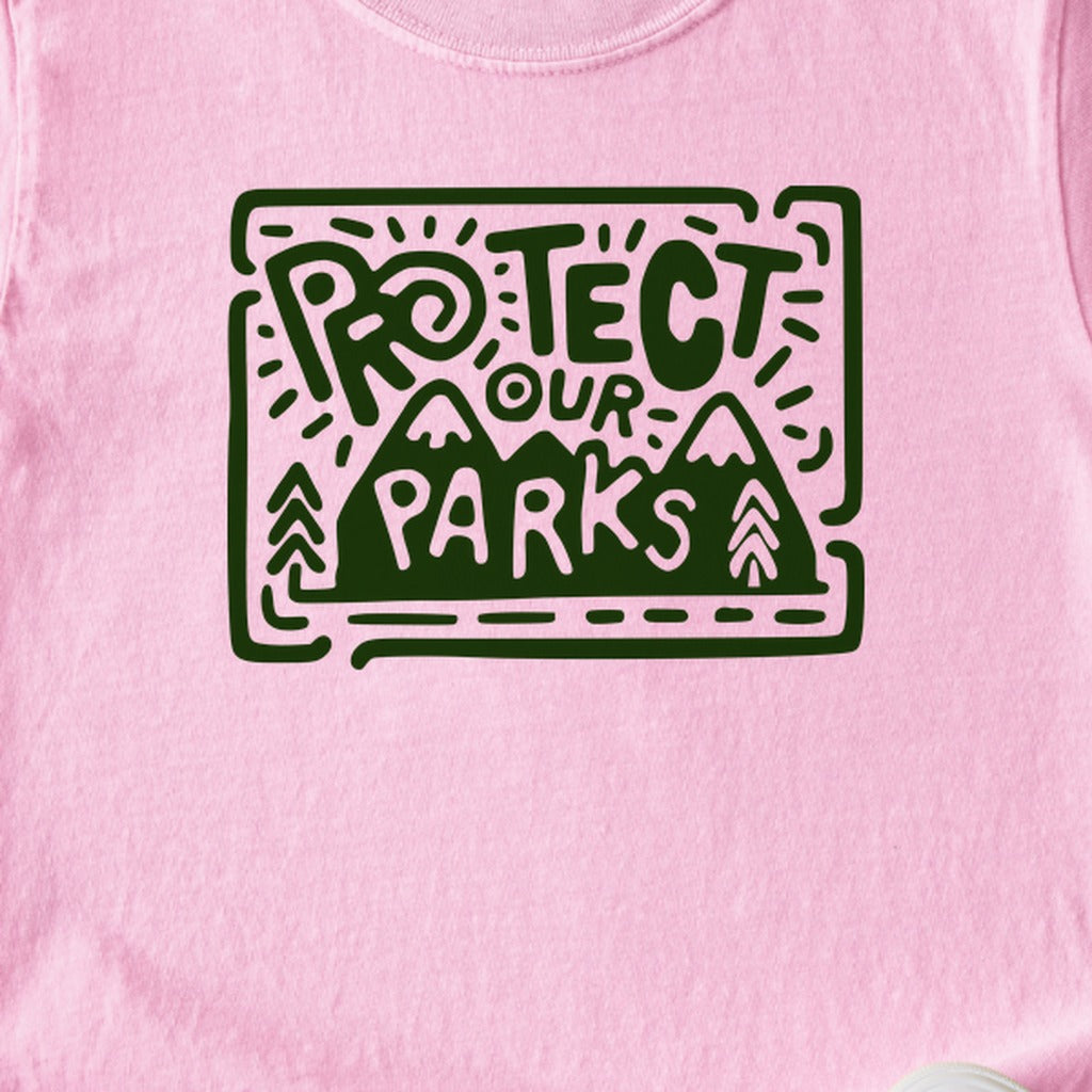 Protect Our Parks Kids Cotton T-Shirt