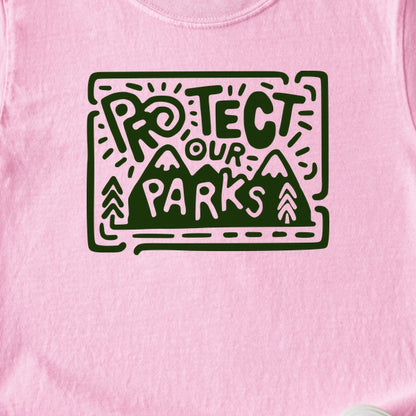 Protect Our Parks Kids Cotton T-Shirt