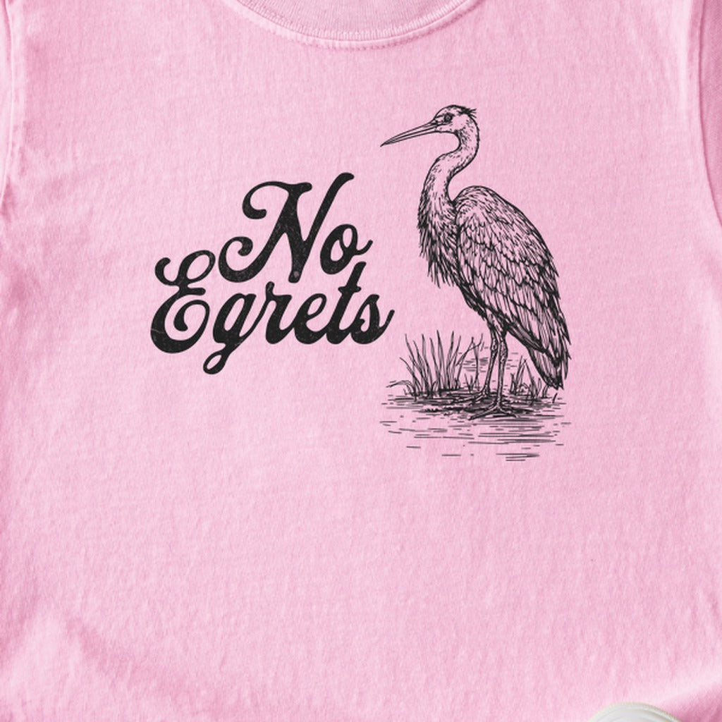 No Egrets Kids Cotton T-Shirt