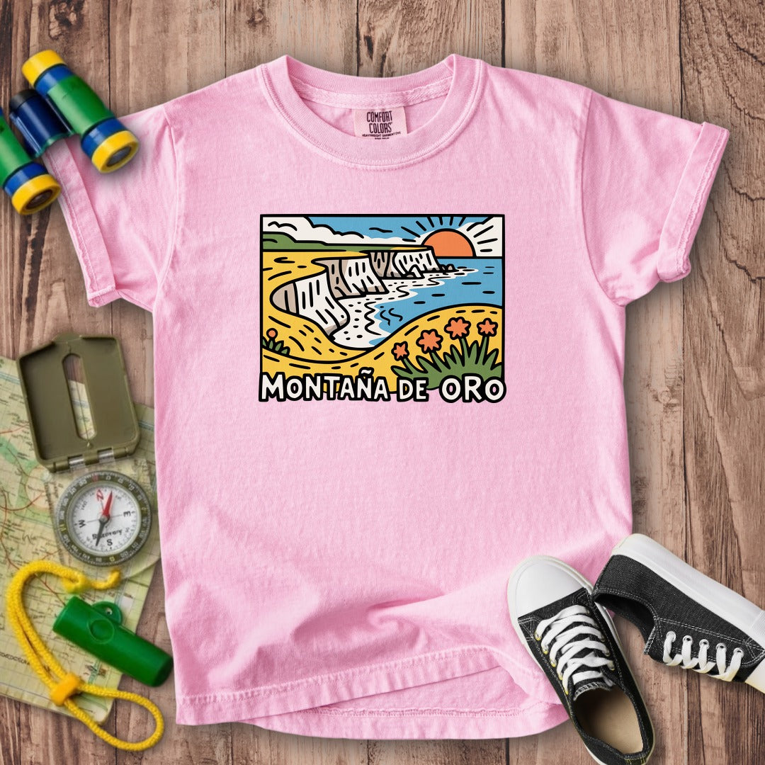 Montana de Oro State Park Kids Cotton T-Shirt