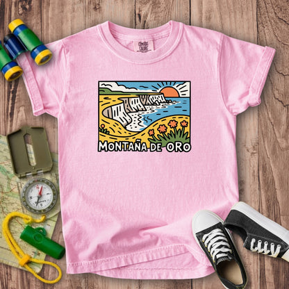 Montana de Oro State Park Kids Cotton T-Shirt