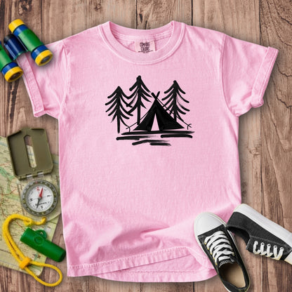 Painted Camp Kids Cotton T-Shirt