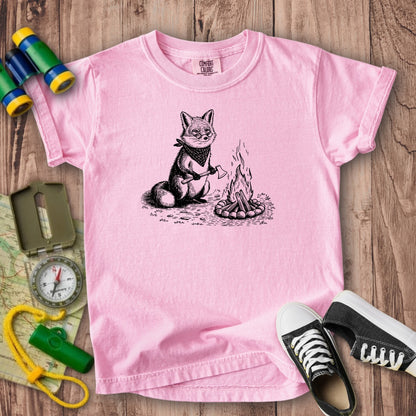 The Pyrofessor Fox Kids Cotton T-Shirt
