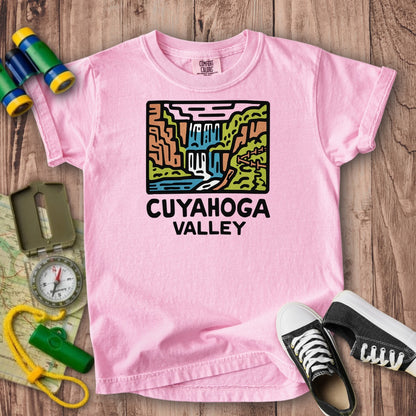 Cuyahoga Valley National Park Kids Cotton T-Shirt