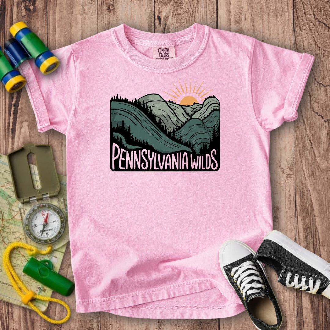 Pennsylvania Wilds Kids Cotton T-Shirt