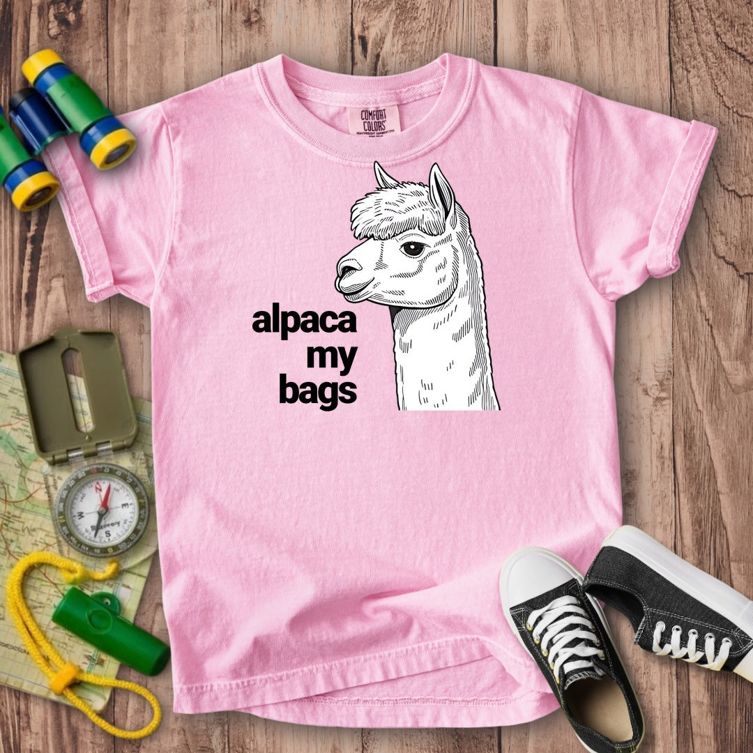 Alpaca My Bags Kids Cotton T-Shirt