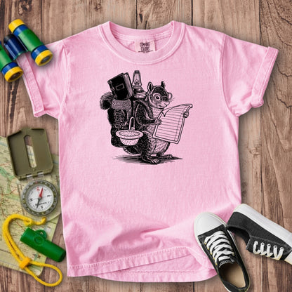 The Packademic Squirrel Kids Cotton T-Shirt