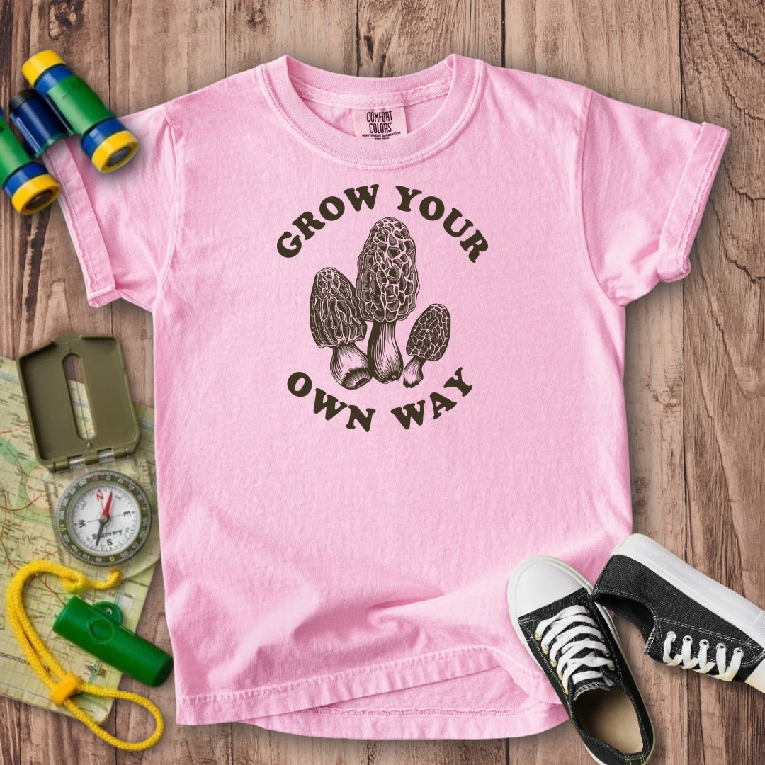 Grow Your Own Way Kids Cotton T-Shirt
