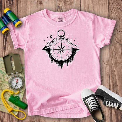 Navigate the Mountains Kids Cotton T-Shirt