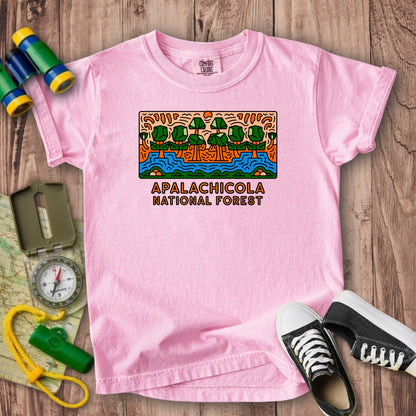 Apalachicola National Forest Kids Cotton T-Shirt