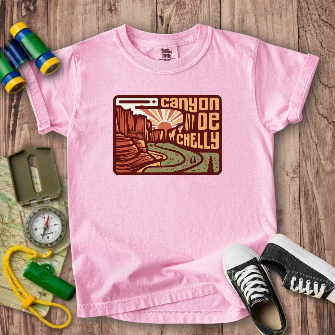 Canyon de Chelly National Monument Kids Cotton T-Shirt