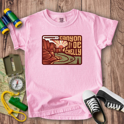 Canyon de Chelly National Monument Kids Cotton T-Shirt