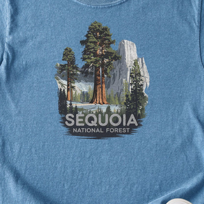 Sequoia National Forest Kids Cotton T-Shirt