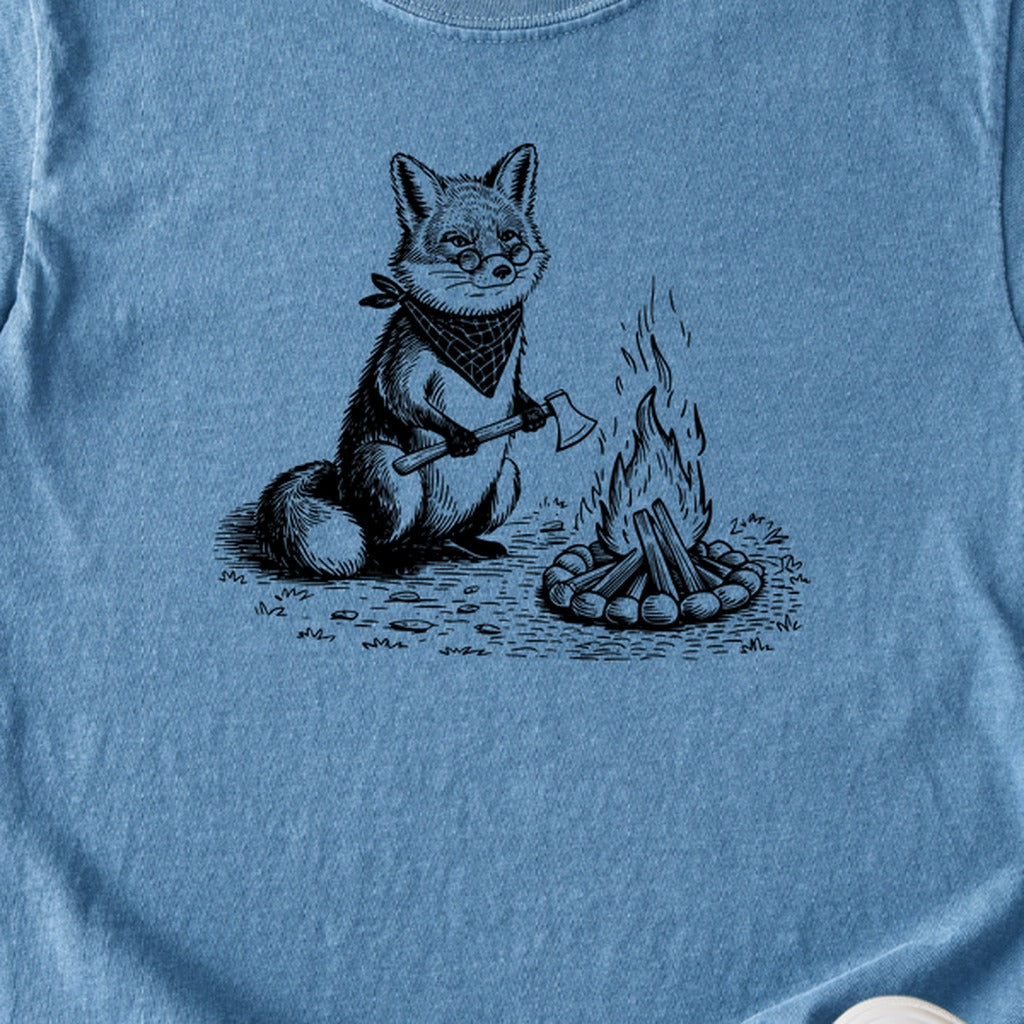 The Pyrofessor Fox Kids Cotton T-Shirt
