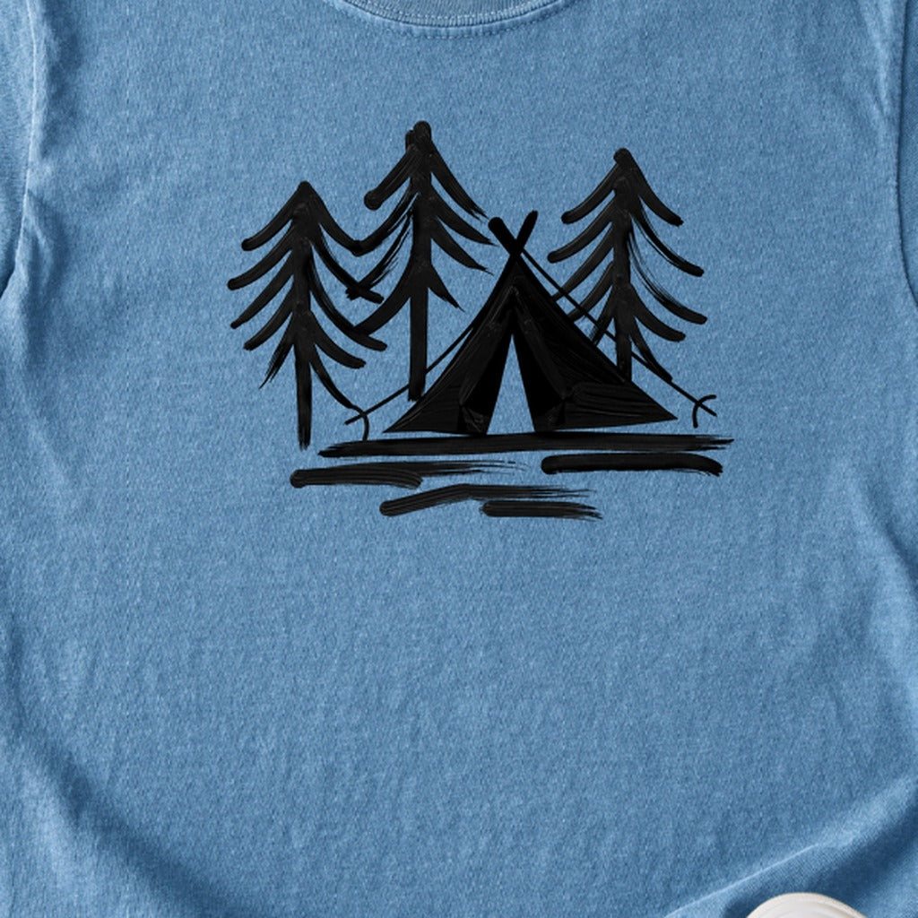 Painted Camp Kids Cotton T-Shirt