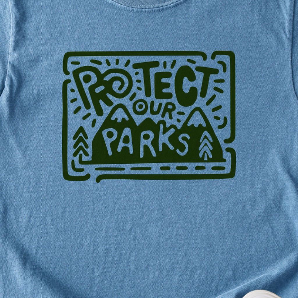 Protect Our Parks Kids Cotton T-Shirt