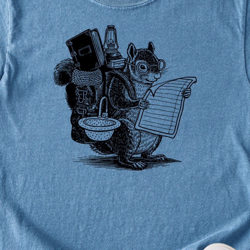 The Packademic Squirrel Kids Cotton T-Shirt