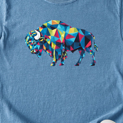 Buffalo Mosaic Kids Cotton T-Shirt