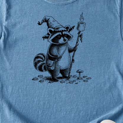 The S'morecerer Raccoon Kids Cotton T-Shirt