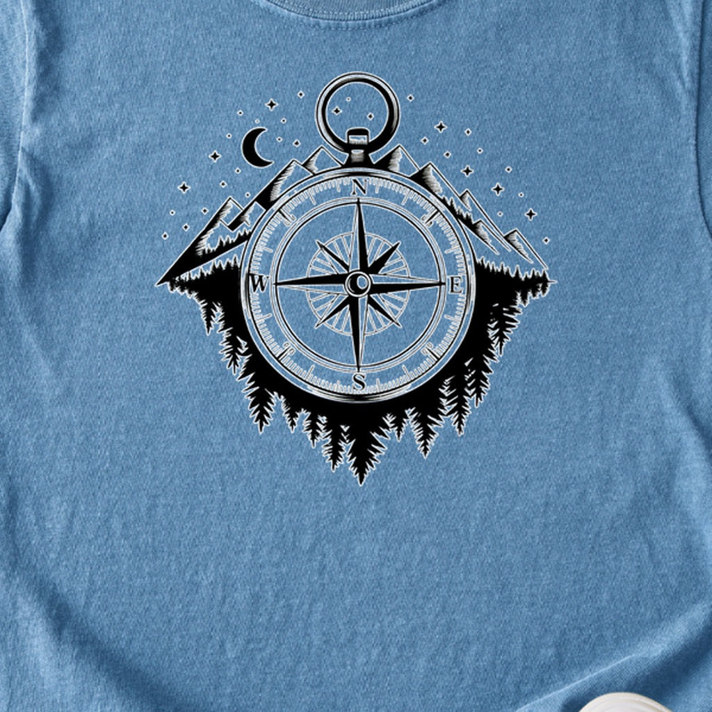 Navigate the Mountains Kids Cotton T-Shirt