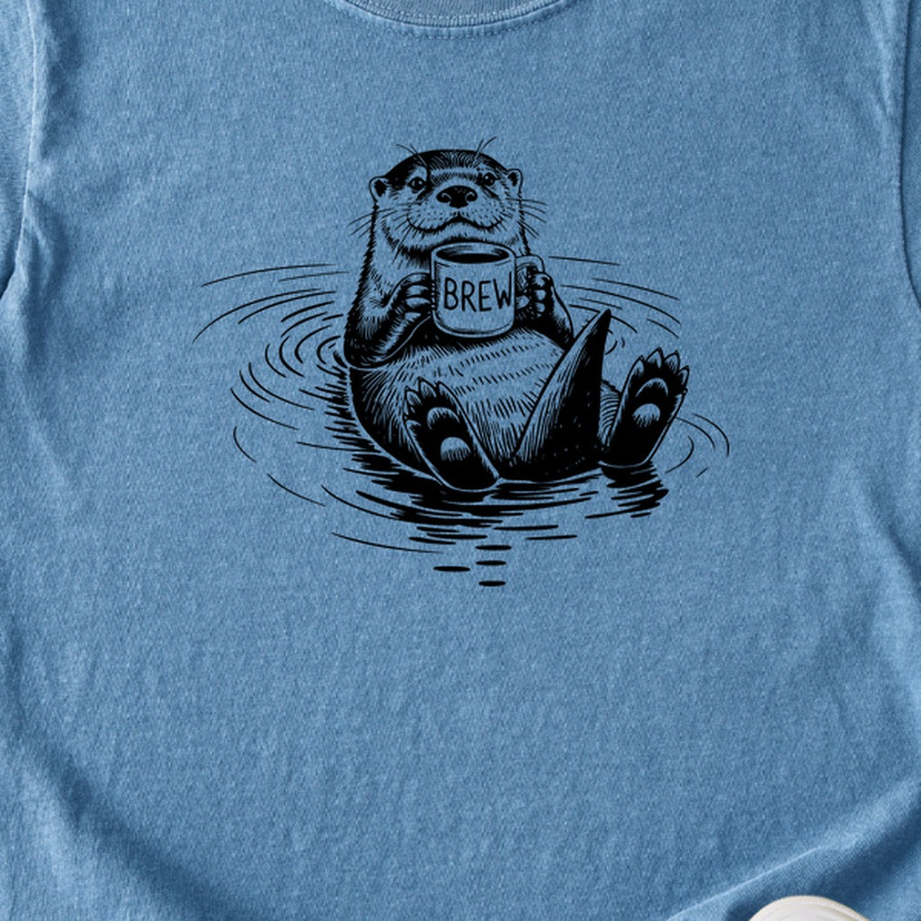 The Hoptimist Otter Kids Cotton T-Shirt